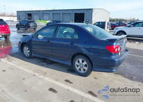 2006 Toyota Corolla S из США, поврежденный, VIN 1NXBR32E56Z692536
